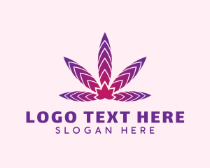 Natural Herbal Leaf Logo