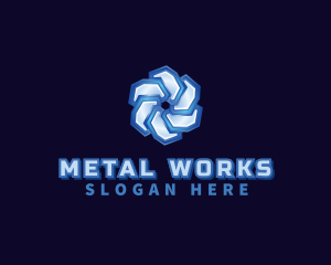 Metal - Industrial Metal Fabrication logo design