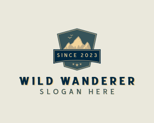 Mountain Climbing Adventure logo design