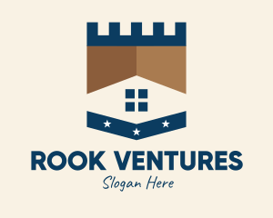 Rook - Star Window Tower logo design