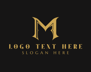 Fashion - Finance Asset Management Letter M logo design