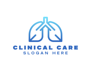 Lungs Health Clinic logo design