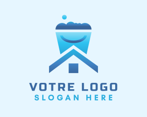 Suds - Suds Bucket Housekeeper logo design