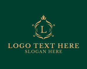 Luxury - Decorative Crown Boutique logo design