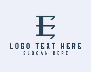 Business - Professional Advisory Letter E logo design
