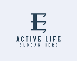 Letter E - Professional Advisory Letter E logo design