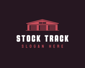 Inventory - Industrial Warehouse Storage logo design