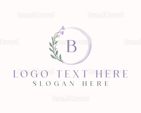 Elegant  Flower Watercolor Logo