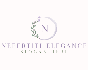 Elegant  Flower Watercolor logo design