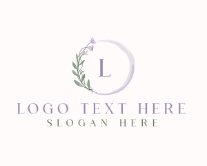 Elegant  Flower Watercolor Logo