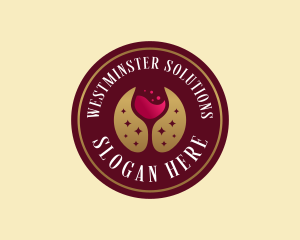 Wine Cocktail Bar Logo