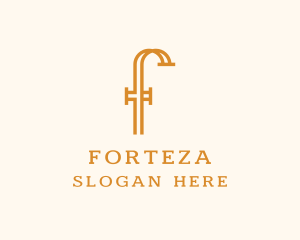 Upscale Professional Letter F  logo design