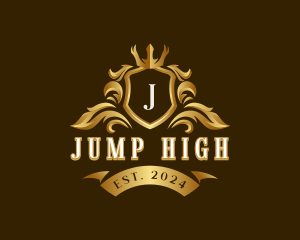 Deluxe High End Crest logo design