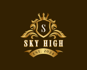 Deluxe High End Crest logo design