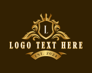 Luxury - Deluxe High End Crest logo design