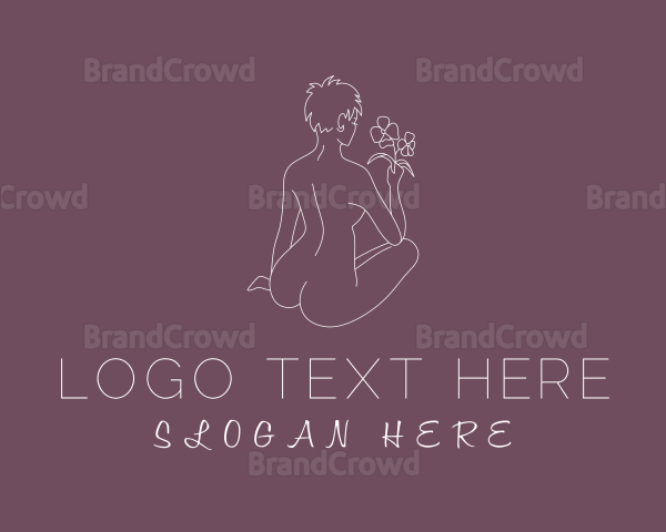 Nude Female Beauty Logo