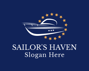 Yacht Club Sailing logo design