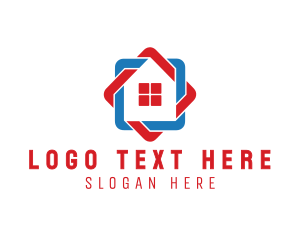 Developer - Stitched Weave House Residence logo design