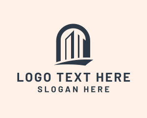 Mortgage - Residential Tower Real Estate logo design