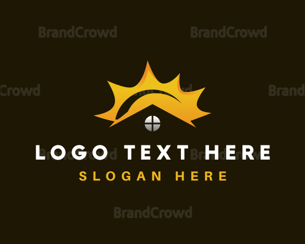 House Sun Roofing Logo | BrandCrowd Logo Maker