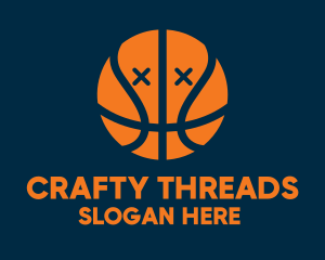 Dead Basketball Ball logo design