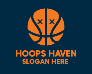 Basketball - Dead Basketball Ball logo design