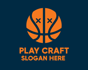 Dead Basketball Ball logo design