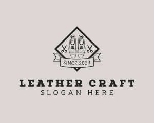 Derby Shoes Footwear logo design