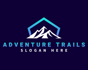 Mountain Peak Summit  logo design