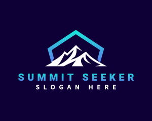 Mountain Peak Summit  logo design