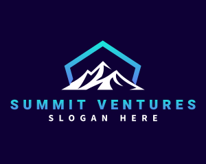 Mountain Peak Summit  logo design