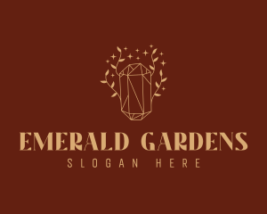 Emerald - Emerald Crystal Jewelry Perfume logo design