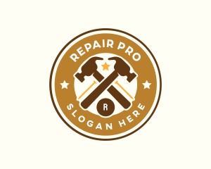 Hammer Home Repair logo design