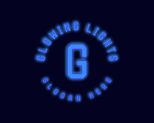 Lights - Neon Lights Night Club logo design