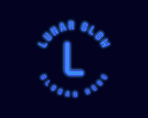 Neon Lights Night Club logo design