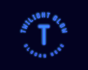 Neon Lights Night Club logo design