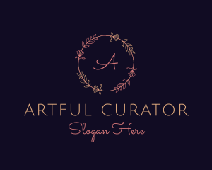 Feminine Floral Boutique Florist logo design