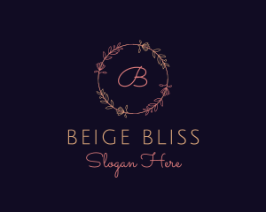 Feminine Floral Boutique Florist logo design