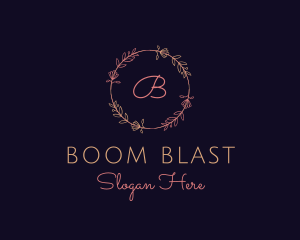 Feminine Floral Boutique Florist logo design