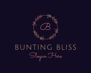 Feminine Floral Boutique Florist logo design