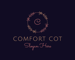 Feminine Floral Boutique Florist logo design