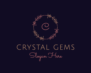 Feminine Floral Boutique Florist logo design