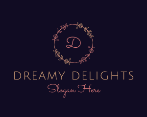 Feminine Floral Boutique Florist logo design