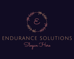 Feminine Floral Boutique Florist logo design