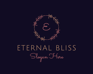 Feminine Floral Boutique Florist logo design