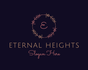 Feminine Floral Boutique Florist logo design