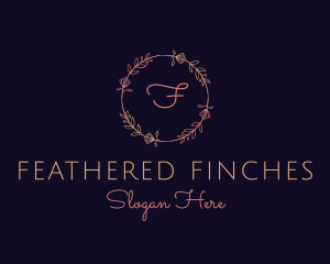 Feminine Floral Boutique Florist logo design