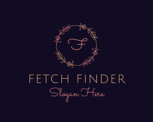 Feminine Floral Boutique Florist logo design