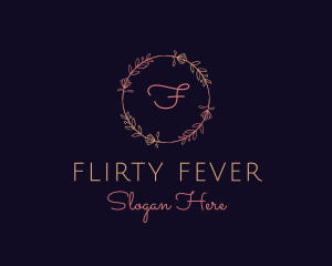 Feminine Floral Boutique Florist logo design