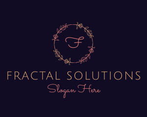 Feminine Floral Boutique Florist logo design